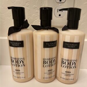 Victoria's Secret Shea Hydrating Body Lotion - Cream Bundle